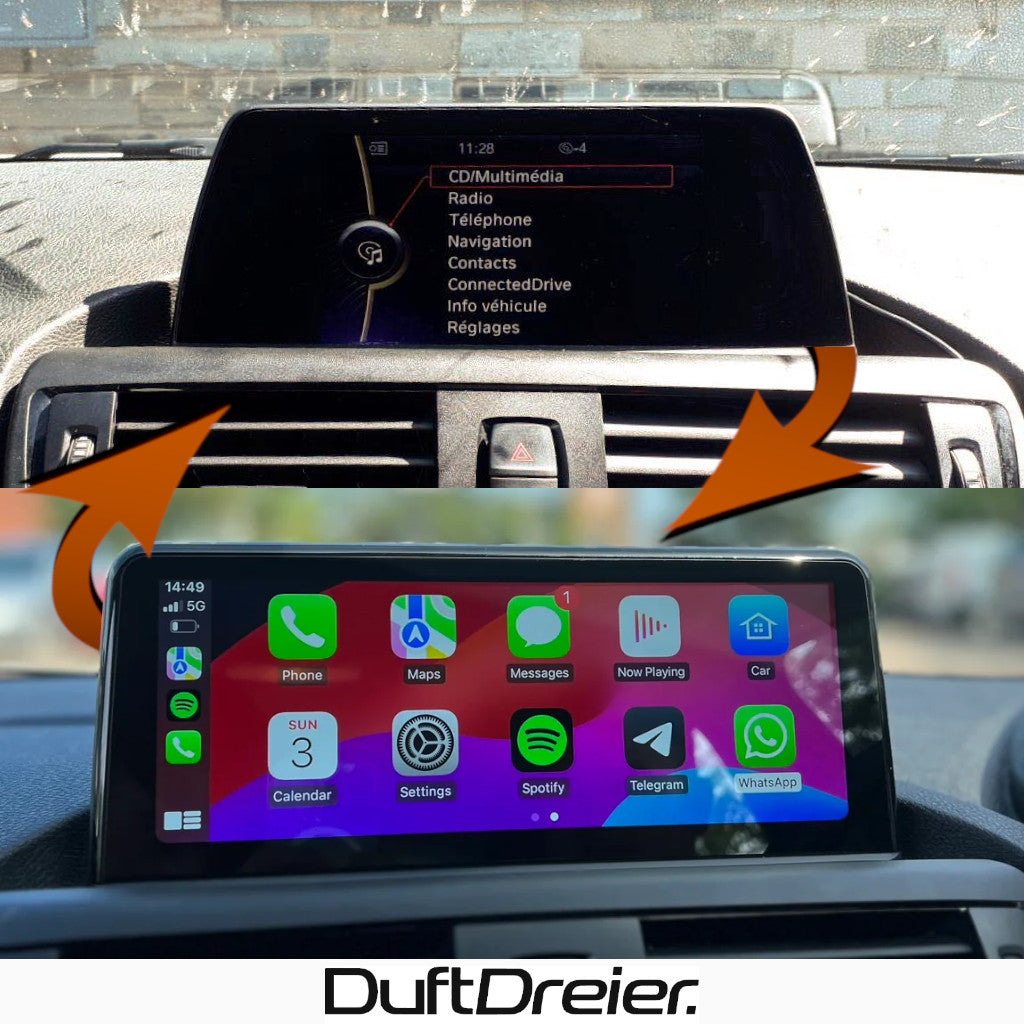 Apple Carplay & Android Auto Radio umschalten in Alt System CIC F30 F31 F32 F33 F36