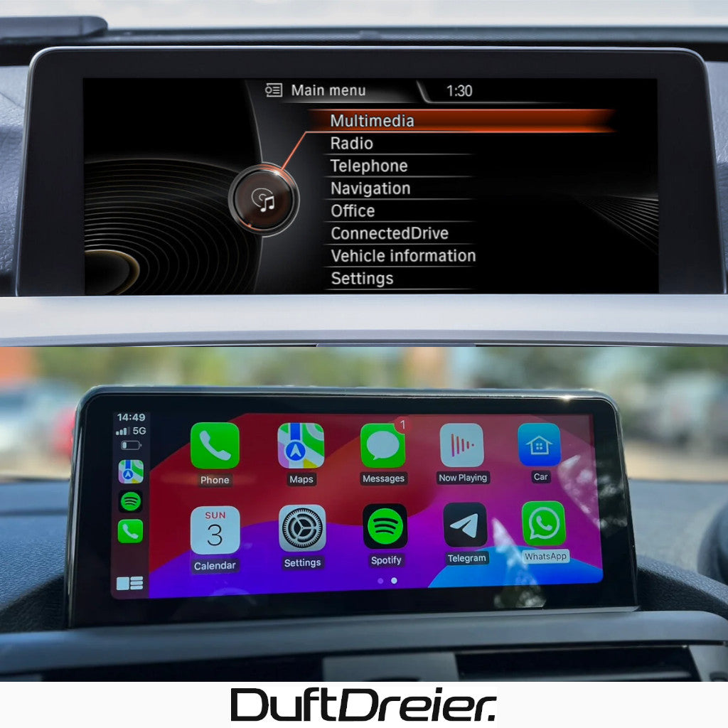 B-Ware Apple Carplay & Android Auto passend für CIC/NBT/EVO BMW F20/F21/F22/F23 M2 F87