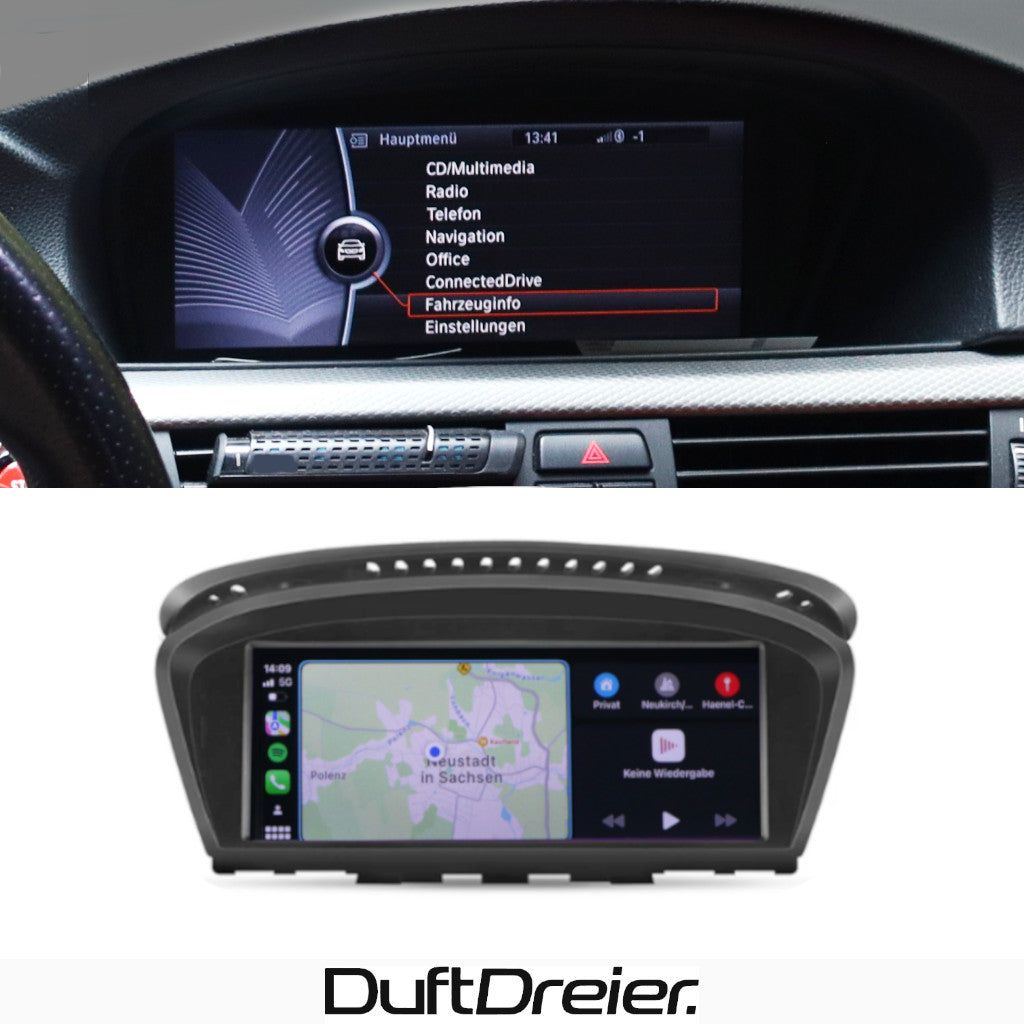 Apple Carplay & Android Auto Radio für BMW E90 E91 E92 E93 bei CIC