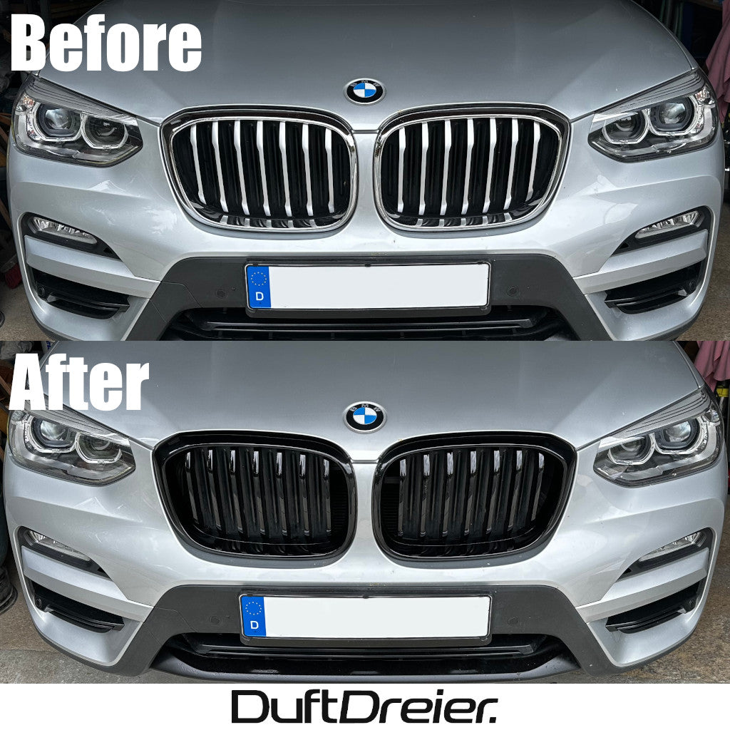 Schwarze Nieren passend für BMW X3 G01 X4 G02