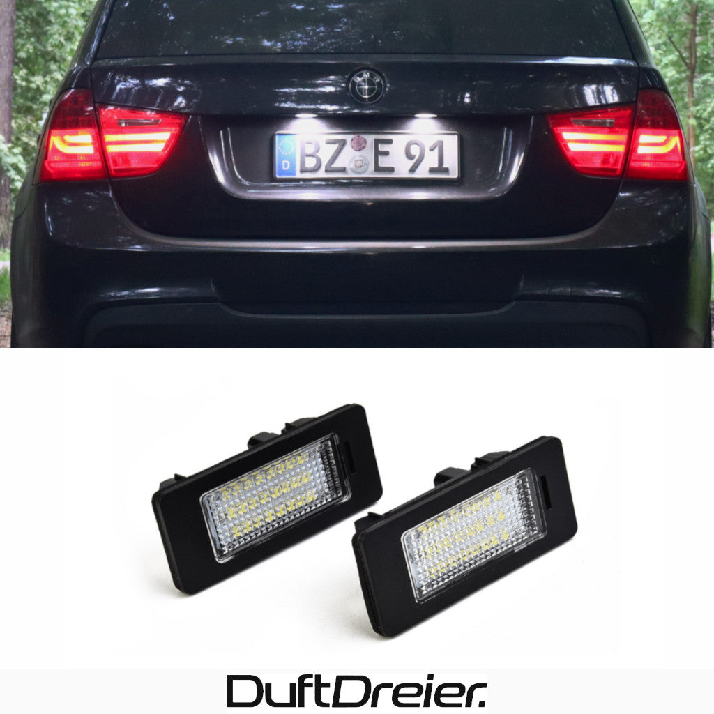 LED Kennzeichenbeleuchtung passend für BMW 3er E90 E91 E92 E93 5er E60 E61