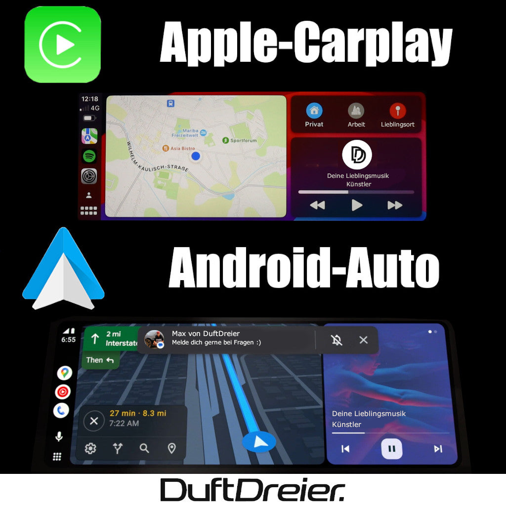 Apple Carplay & Android Auto Radio F30 F31 F32 F33 F36