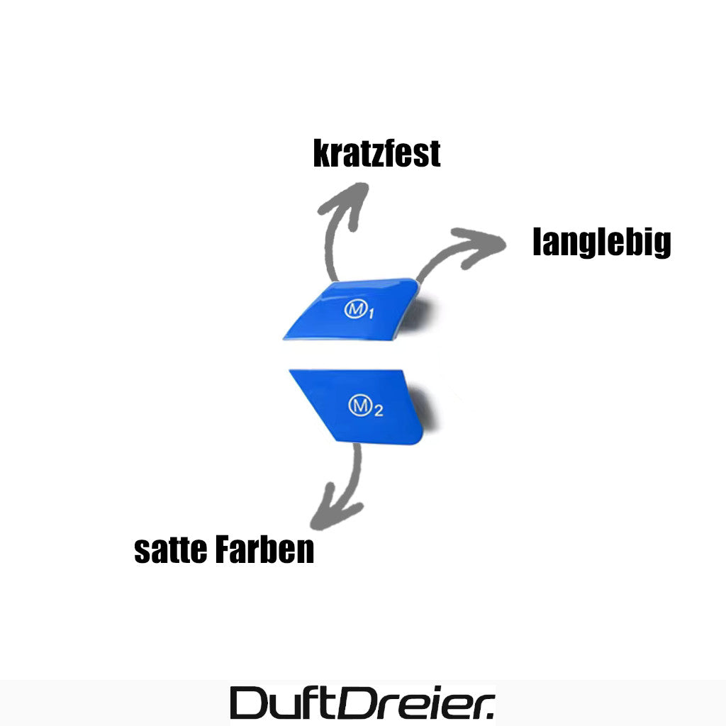 Farbige Memory-Knöpfe für BMW F20 F30 F32 F10 F22