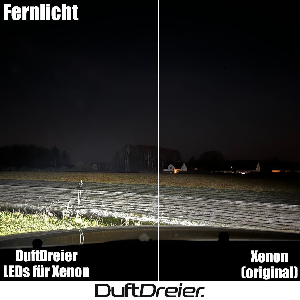 LED statt Xenon - Brenner für BMW 3er E90 E91 E92 E93 - DuftDreier