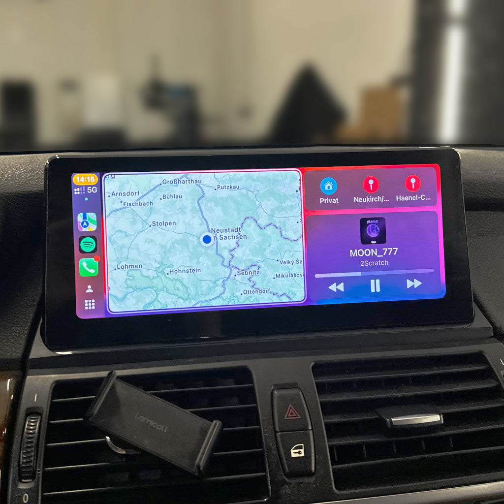Apple Carplay & Android Auto für BMW X5 X6 E70 E71