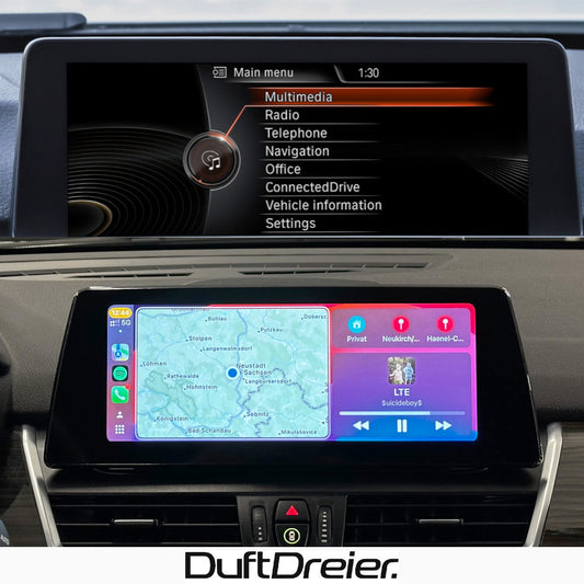 Apple Carplay & Android Auto passend für BMW 2er F45 F46 mit NBT EVO
