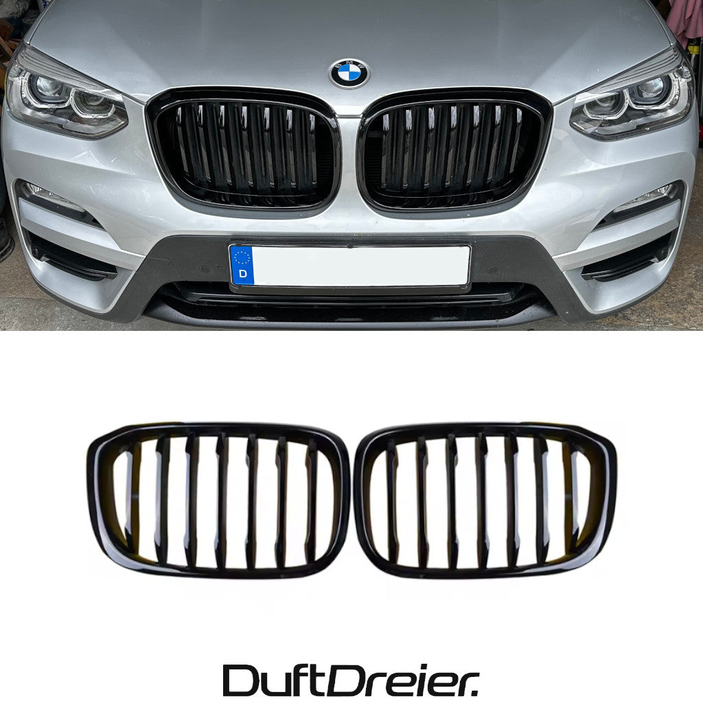 Schwarze Nieren passend für BMW X3 G01 X4 G02