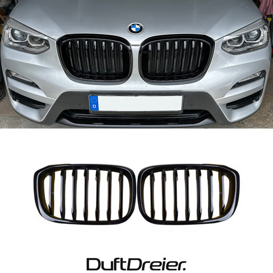 Schwarze Nieren passend für BMW X3 G01 X4 G02