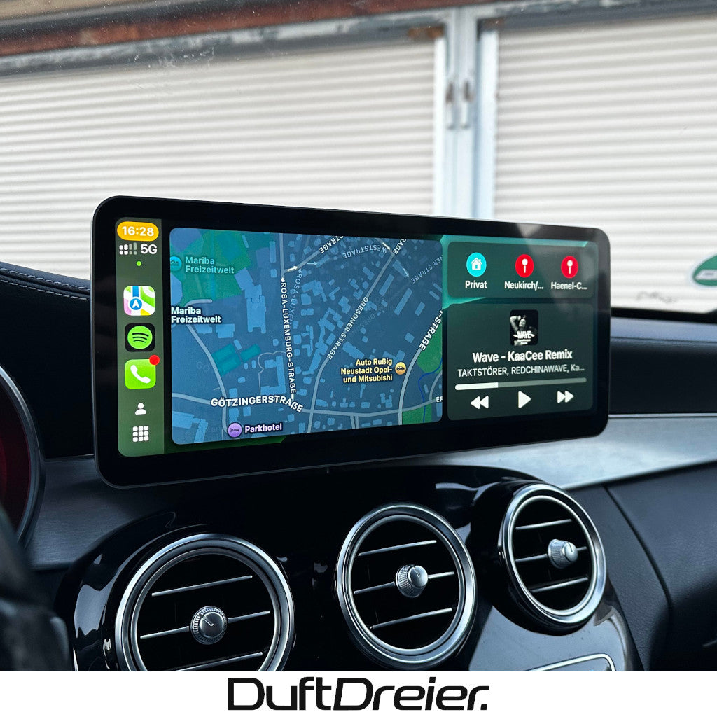 Apple Carplay & Android Auto für Mercedes Benz W205 C-Klasse