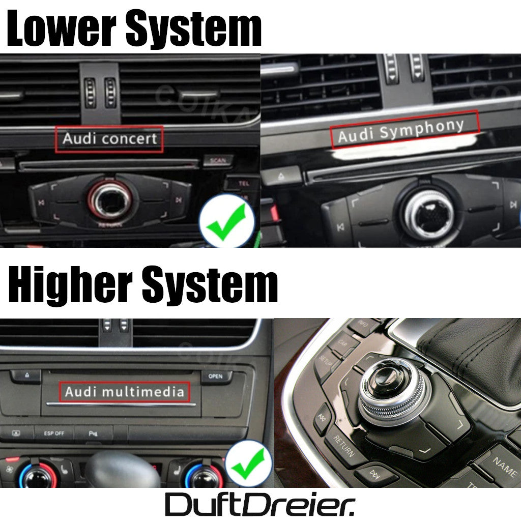 Apple Carplay & Android Auto für Audi A5 S5 RS5 8T