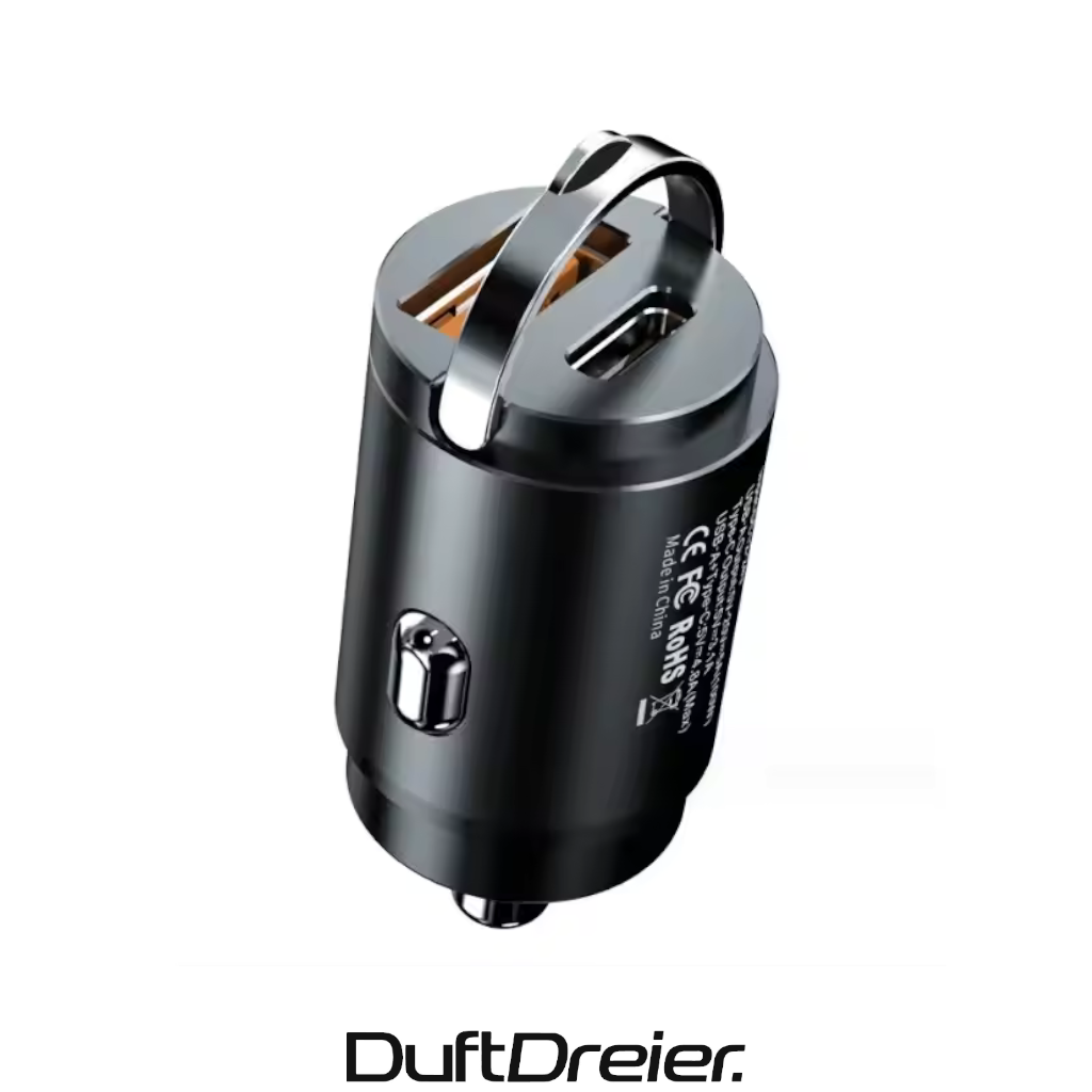 100W Auto Schnellladegerät Zigarettenanzünder USB Typ-C