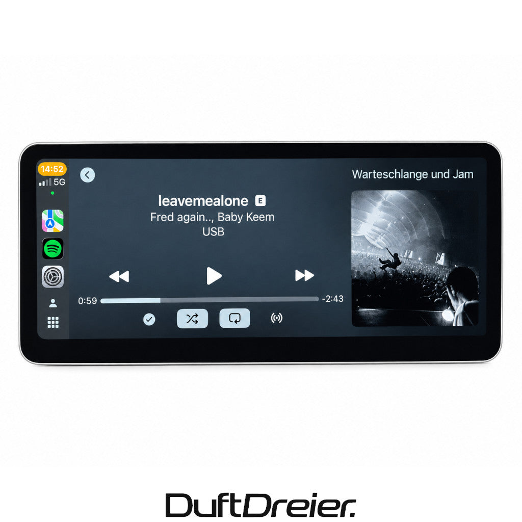 Apple Carplay & Android Auto für Mercedes Benz W205 C-Klasse