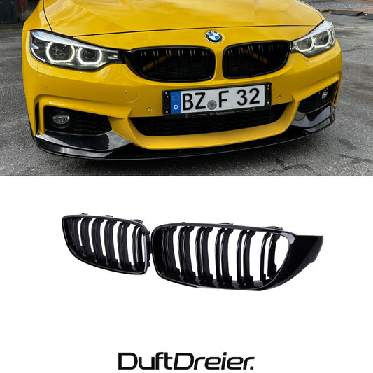 Schwarze Nieren passend für BMW 4er F32 F33 F36