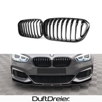 Schwarze Nieren Kühlergrill passend für BMW 1er F20 F21