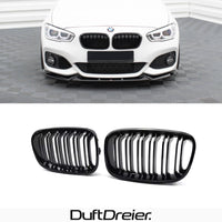 Schwarze Nieren Kühlergrill passend für BMW 1er F20 F21