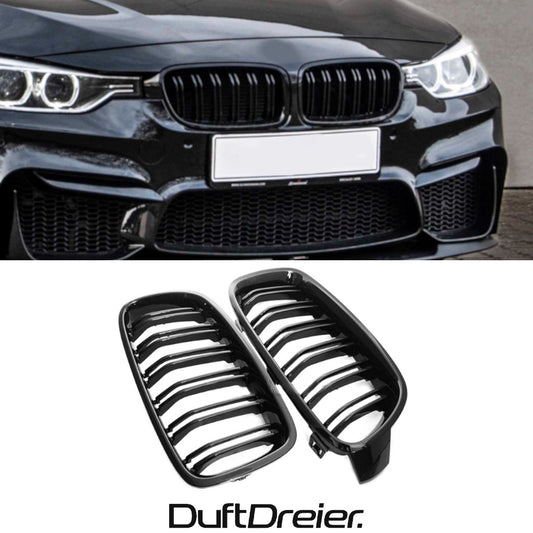 Schwarze Nieren passend für BMW 3er F30 F31
