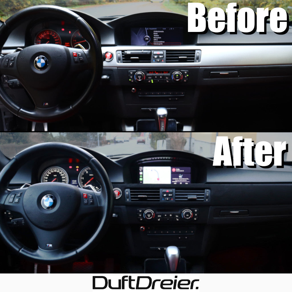 Selbstklebende Mikrofaserstoff Folie Set für Auto Innenraum