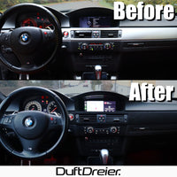 Selbstklebende Mikrofaserstoff Folie Set für Auto Innenraum