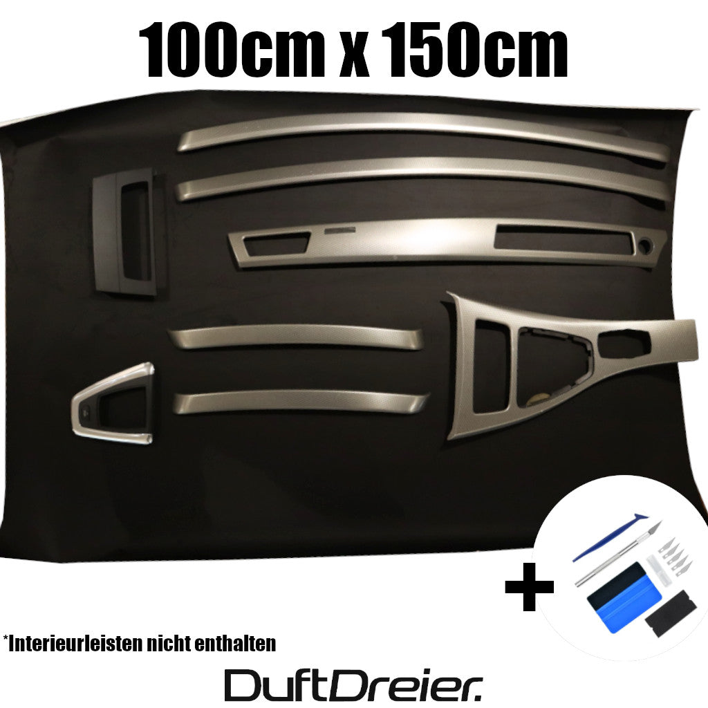 Selbstklebende Mikrofaserstoff Folie Set für Auto Innenraum