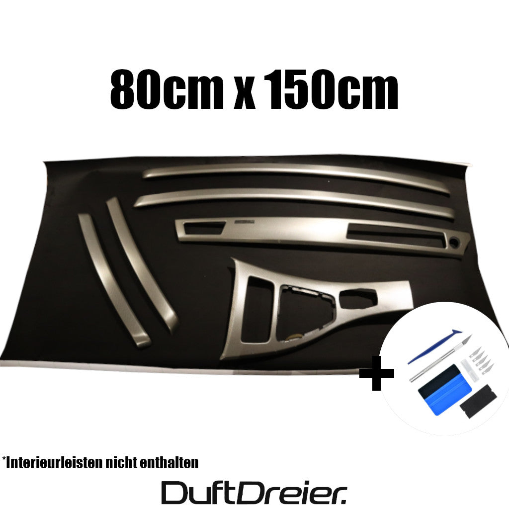 Selbstklebende Mikrofaserstoff Folie Set für Auto Innenraum