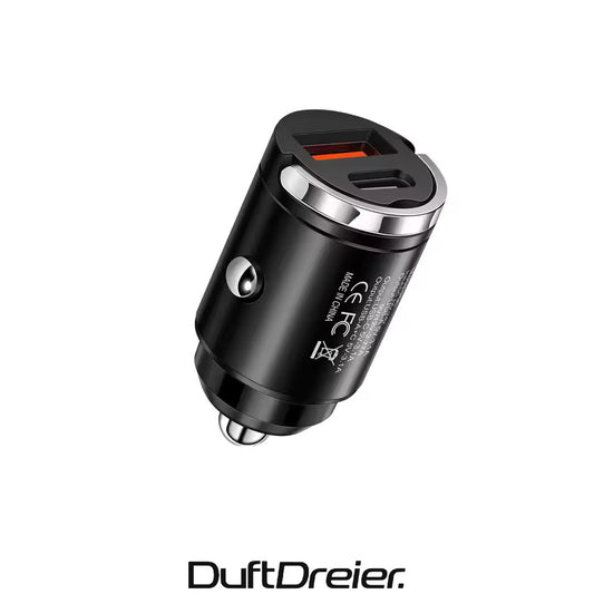 Auto Schnellladegerät Zigarettenanzünder USB/Typ-C (30W)