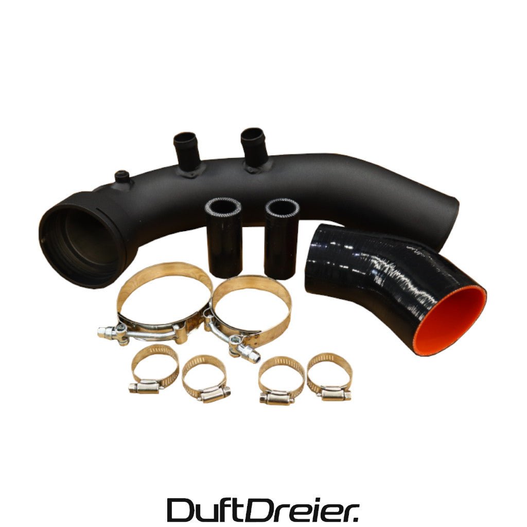 Aluminium Chargepipe (passend für BMW N54 335i 135i 1M Coupé) - DuftDreier