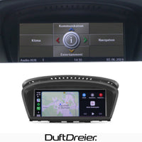 Apple Carplay & Android Auto Nachrüsten für BMW 5er E60 E61 CCC