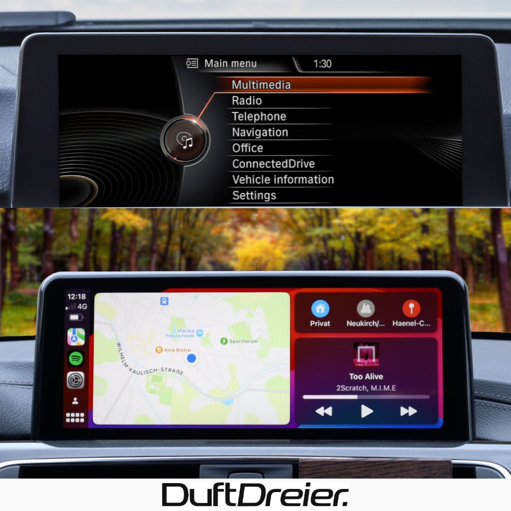 Apple Carplay & Android Auto Radio für BMW F20 F21 F22 F23 bei NBT 10.25 Zoll