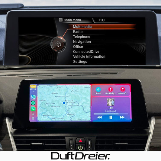 Apple Carplay & Android Auto passend für BMW 2er F45 F46 - DuftDreier