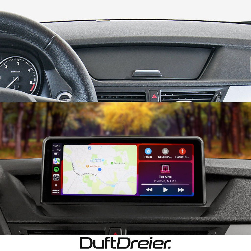 Apple Carplay & Android Auto passend für BMW X1 E84 - DuftDreier