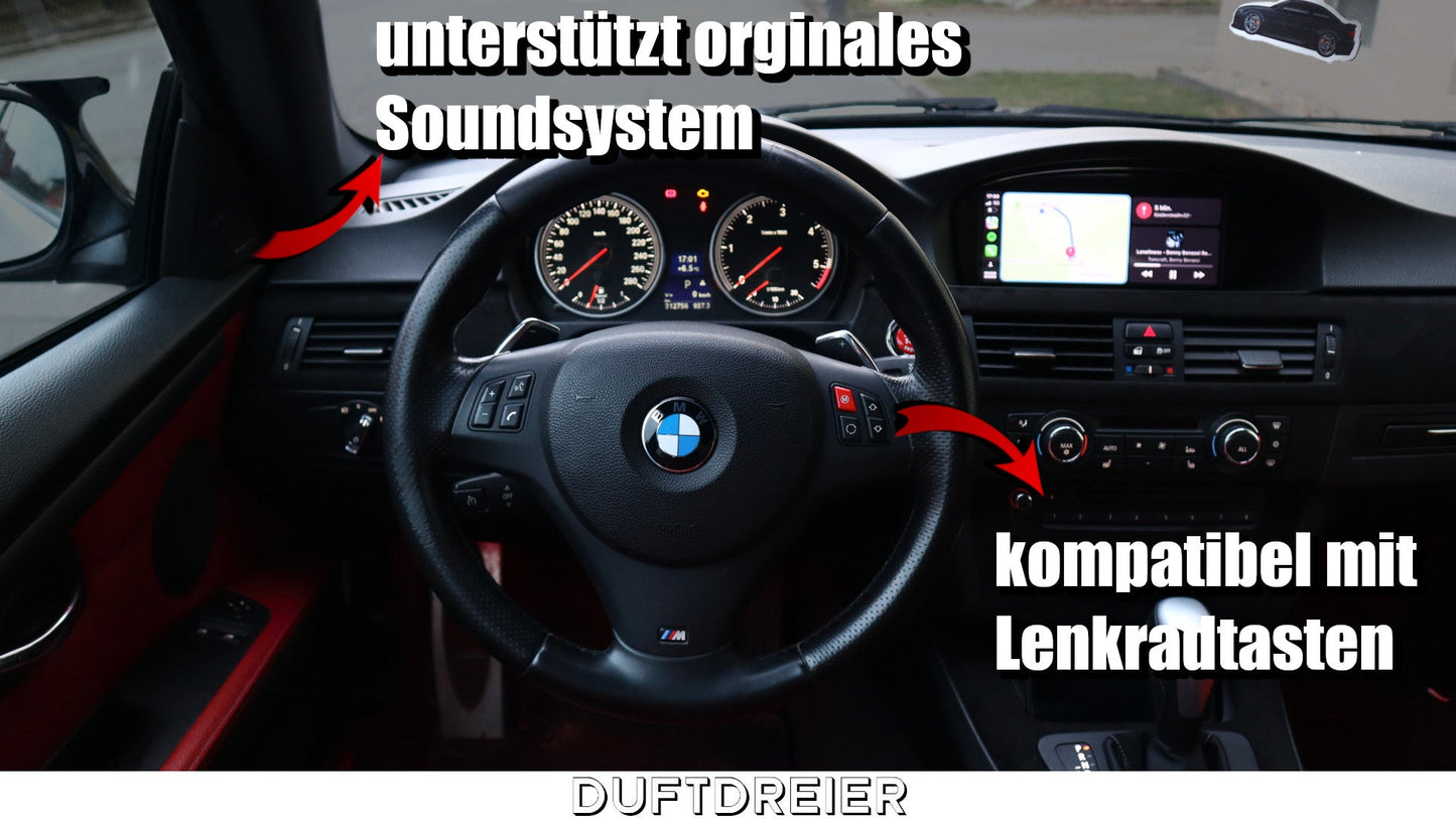 Apple Carplay & Android Auto passend für BMW X5 X6 E70 E71 - DuftDreier