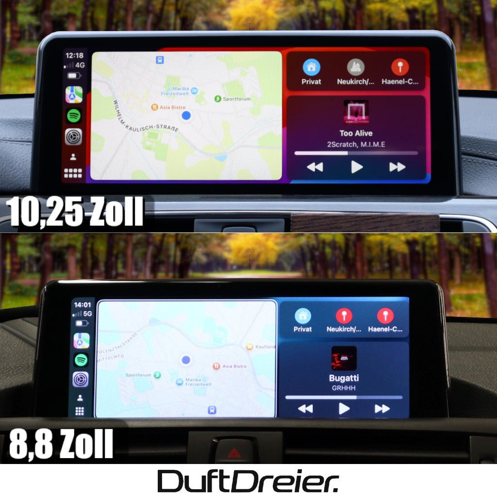 Apple Carplay & Android passend für BMW 2er F22 F23 M2 F87 - DuftDreier