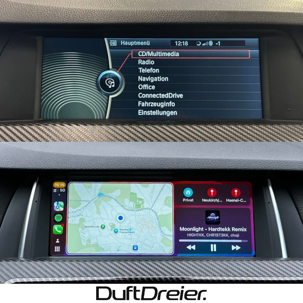 Apple Carplay & Android Auto Radio für BMW F10 F11 mit CIC