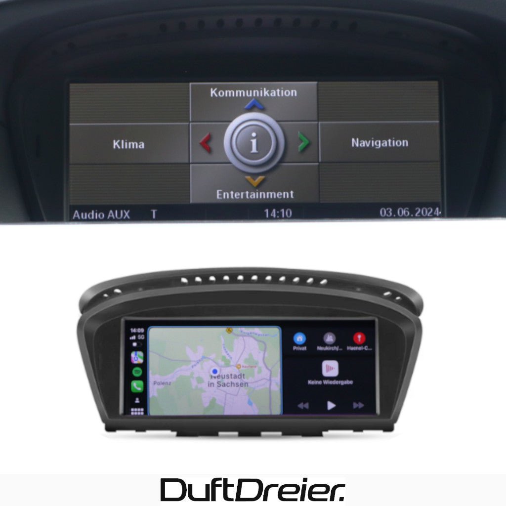 Apple Carplay & Android Auto Nachrüsten für BMW 3er E90 E91 E92 E93 CCC