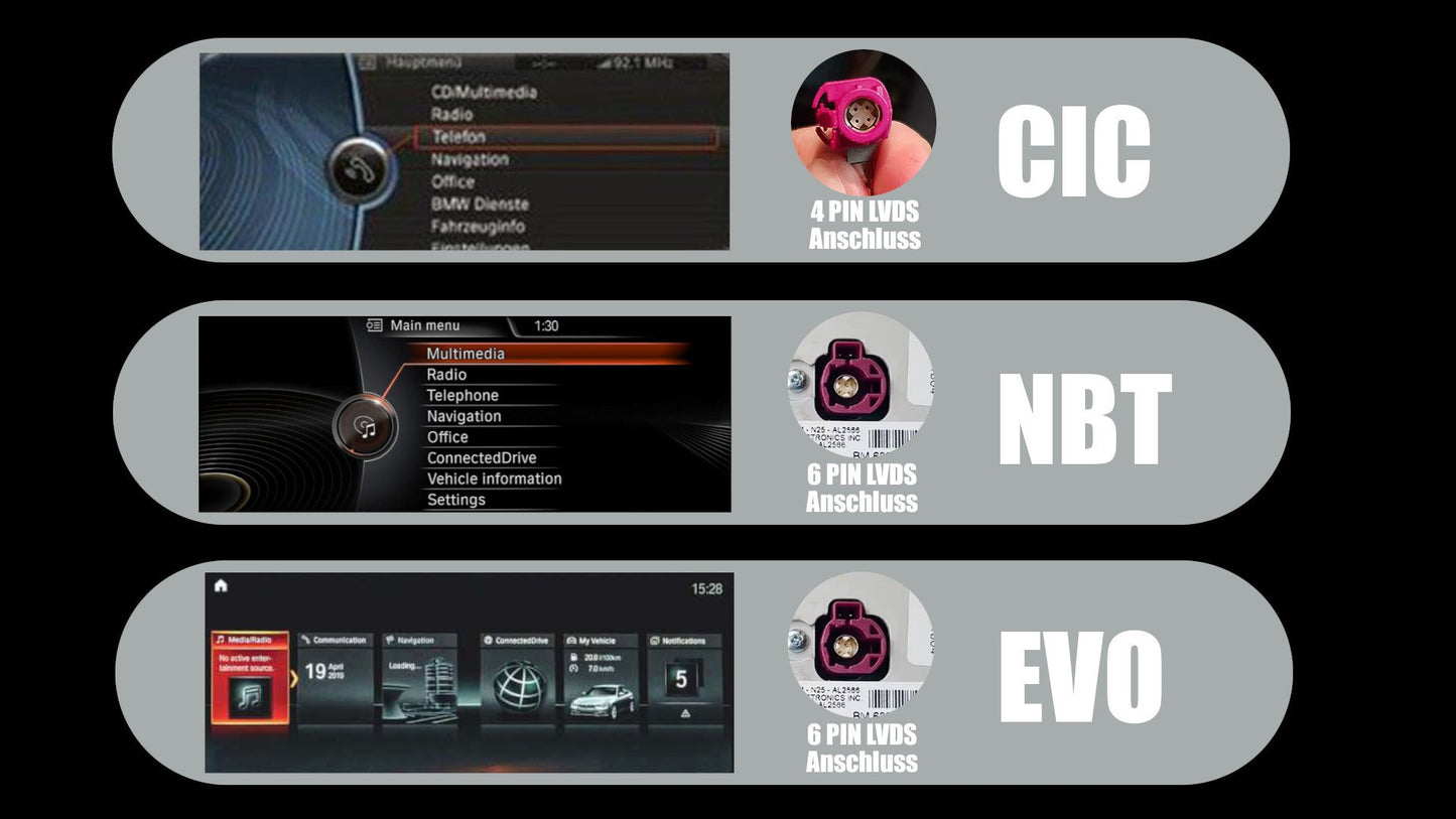 Apple Carplay & Android Auto für BMW X4 F26