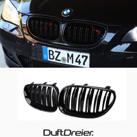 Schwarze Nieren passend für BMW 5er E60 E61