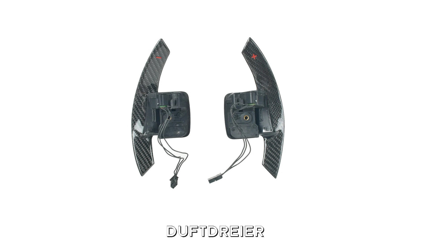 Carbon Schaltwippen (passend für BMW E90/E91/E92/E93) - DuftDreier
