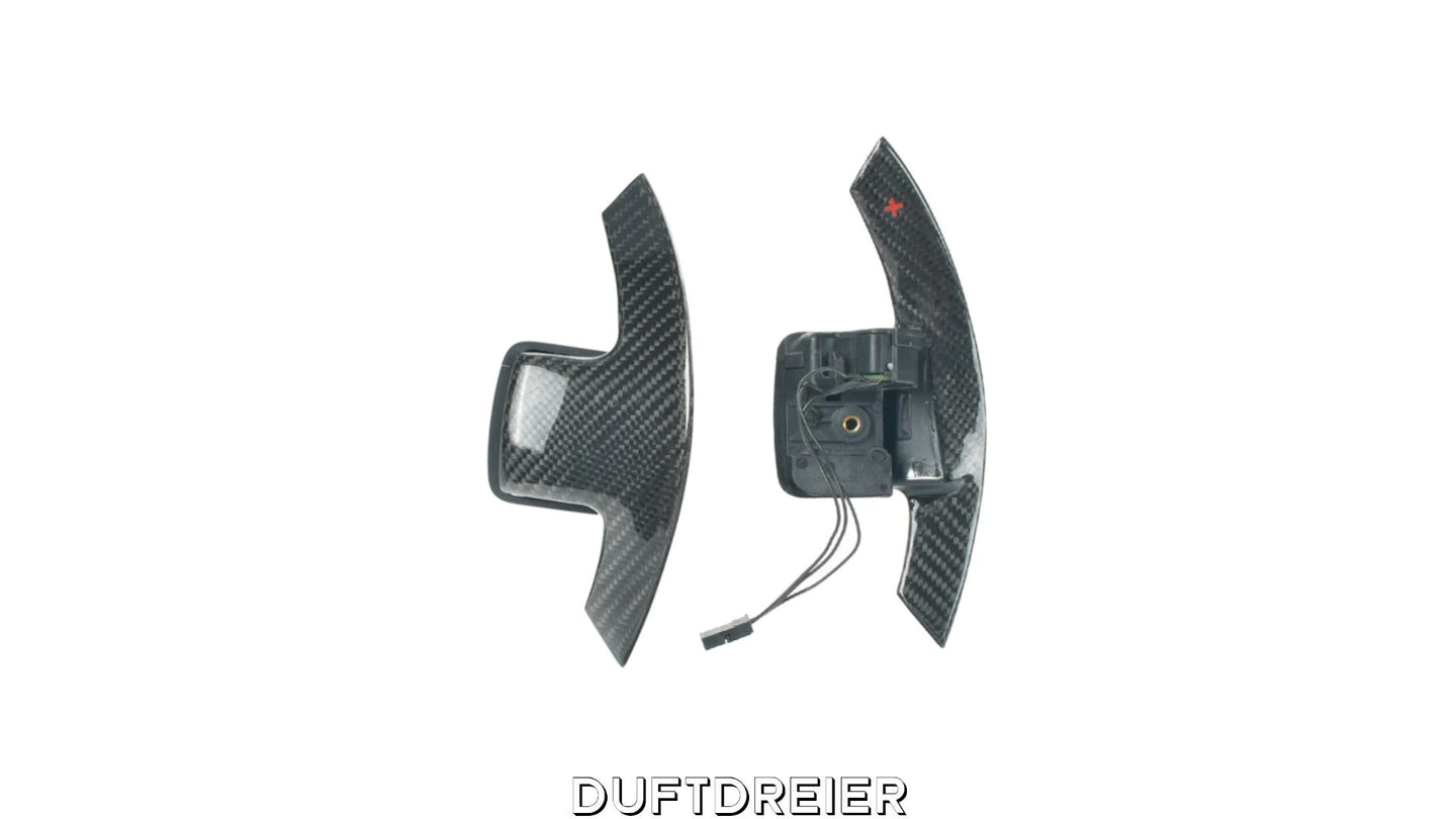 Carbon Schaltwippen (passend für BMW E90/E91/E92/E93) - DuftDreier