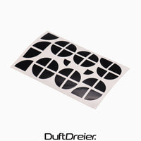 Emblem Ecken für Schwarze BMW Embleme - DuftDreier