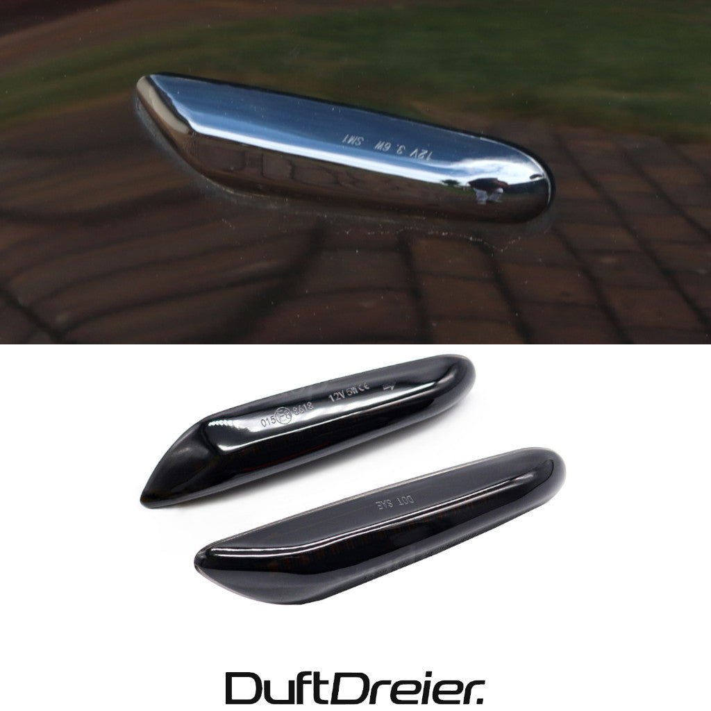 LED Seitenblinker passend für BMW 3er E90 E91 E92 E93 5er E60 E61 1er E81 E82 E87 E88 - DuftDreier