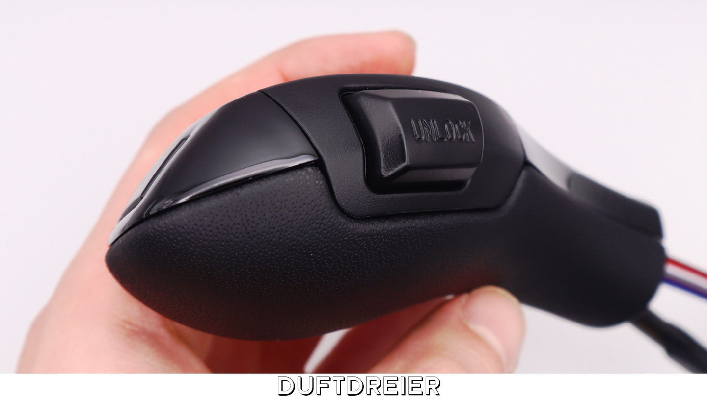 LED Wählhebel passend für BMW 3er E90 E91 E92 E93 1er E81 E82 E87 E88 - DuftDreier