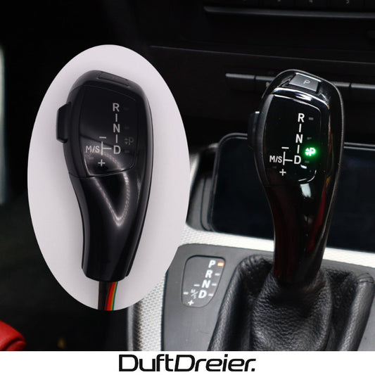 LED Wählhebel passend für BMW 3er E90 E91 E92 E93 1er E81 E82 E87 E88 - DuftDreier