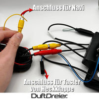 Anschluss-Plan Rückfahrkamera für BMW 4er F32 F33 F36 M4 F82