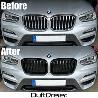 Schwarze Nieren passend für BMW X3 G01 X4 G02 - DuftDreier