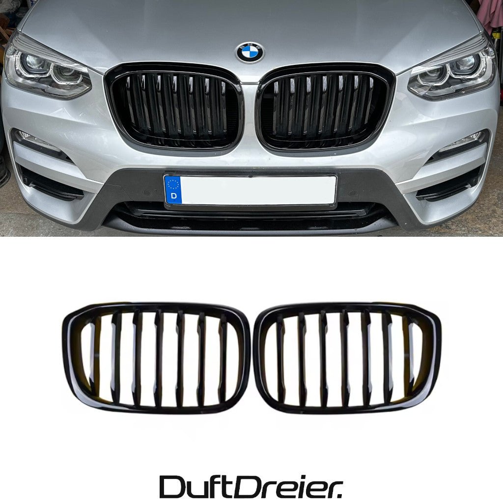 Schwarze Nieren passend für BMW X3 G01 X4 G02 - DuftDreier