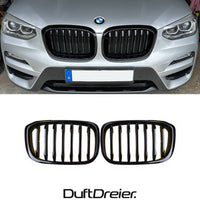 Schwarze Nieren passend für BMW X3 G01 X4 G02 - DuftDreier