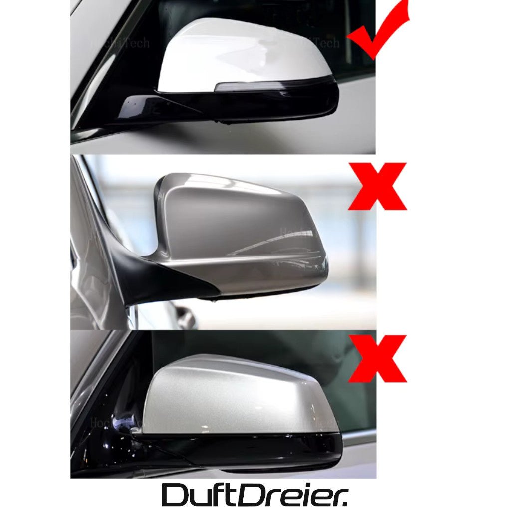 Spiegelkappen passend für BMW 5er F10 F11 6er F12 F13 F06 F01 F02 F03 F04 F07 F18 - DuftDreier